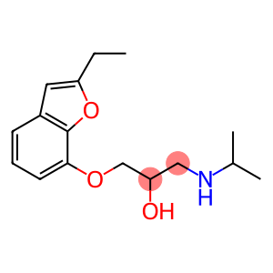 1-[(2-ethyl-1-benzofuran-7-yl)oxy]-3-(propan-2-ylamino)propan-2-ol