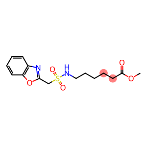 Benzoxazolemethanesulfonamide-N-(6-methyl-hexanoate)