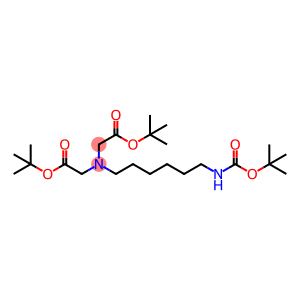 Glycine, N-[6-[[(1,1-dimethylethoxy)carbonyl]amino]hexyl]-N-[2-(1,1-dimethylethoxy)-2-oxoethyl]-, 1,1-dimethylethyl ester