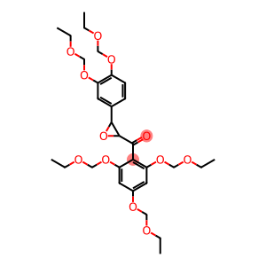 [3-[3,4-Bis(ethoxymethoxy)phenyl]-2-oxiranyl][2,4,6-tris(ethoxymethoxy)phenyl]methanone