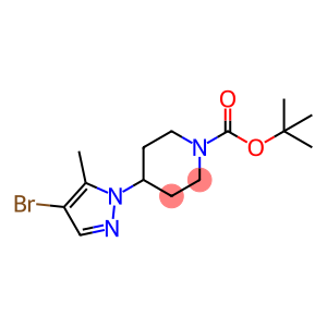 4-(4-溴-5-甲基-1H-吡唑-1-基)哌啶-1-羧酸叔丁酯