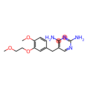 2,4-Pyrimidinediamine, 5-[[4-methoxy-3-(2-methoxyethoxy)phenyl]methyl]-