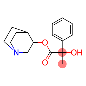 Atrolactic acid 3-quinuclidinyl ester