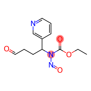 Carbamic acid, nitroso[4-oxo-1-(3-pyridinyl)butyl]-, ethyl ester (9CI)