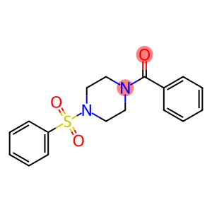 1-benzoyl-4-(phenylsulfonyl)piperazine