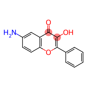 Flavone, 6-amino-3-hydroxy- (6CI)