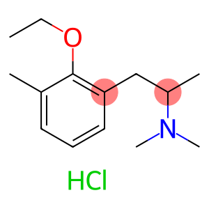 Benzeneethanamine, 2-ethoxy-N,N,α,3-tetramethyl-, hydrochloride (1:1)