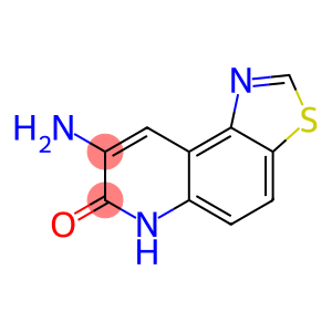 Thiazolo[4,5-f]quinolin-7(6H)-one, 8-amino- (9CI)