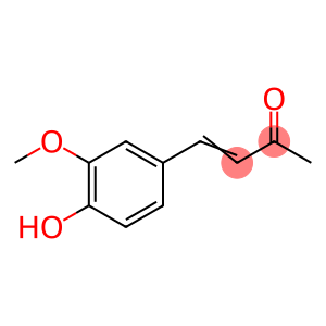 4-(4-羟基-3-甲氧苯基)-3-丁烯-2-酮