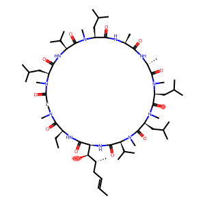 (3R,4R)-3-Hydroxy-5-[(E)-1-propenyl]cyclo[L-Leu-L-Abu-Sar-N-methyl-L-Leu-L-Val-N-methyl-L-Leu-L-Ala-D-Ala-N-methyl-L-Leu-N-methyl-L-Leu-N-methyl-L-Val-]