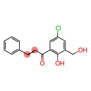 2-Propen-1-one, 1-[5-chloro-2-hydroxy-3-(hydroxymethyl)phenyl]-3-phenyl-