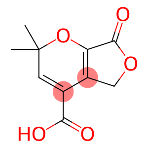 2H-Furo[3,4-b]pyran-4-carboxylic acid, 5,7-dihydro-2,2-dimethyl-7-oxo-