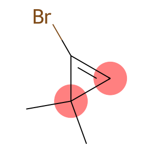 Cyclopropene, 1-bromo-3,3-dimethyl- (9CI)