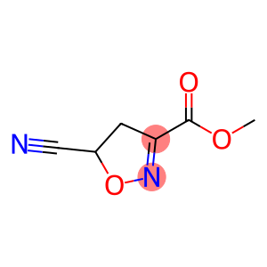 3-Isoxazolecarboxylicacid,5-cyano-4,5-dihydro-,methylester(9CI)