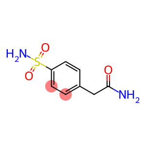 Benzeneacetamide, 4-(aminosulfonyl)-