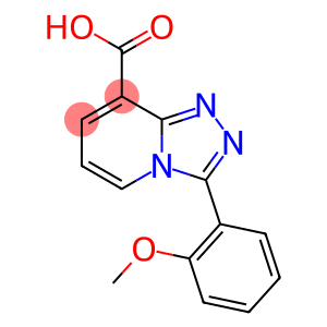 3-(2-Methoxyphenyl)-[1,2,4]triazolo[4,3-a]pyridine-8-carboxylic acid