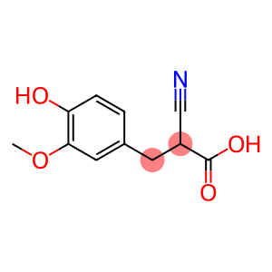 2-Cyano-3-(4-Hydroxy-3-Methoxyphenyl)Propanoic Acid