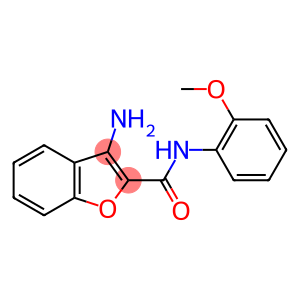 3-氨基-N-(2-甲氧基苯基)苯并呋喃-2-甲酰胺