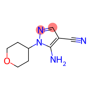 5-amino-1-(tetrahydro-2H-pyran-4-yl)-1H-pyrazole-4-carbonitrile