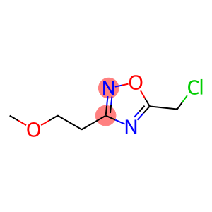 5-(chloromethyl)-3-(2-methoxyethyl)-1,2,4-oxadiazole(SALTDATA: FREE)