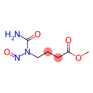 Butanoic acid, 4-[(aminocarbonyl)nitrosoamino]-, methyl ester