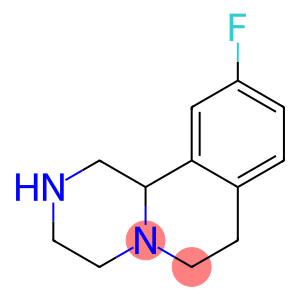 2H-Pyrazino[2,1-a]isoquinoline, 10-fluoro-1,3,4,6,7,11b-hexahydro-