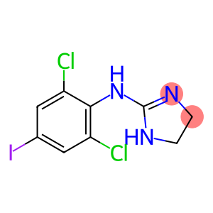 2-[(2,6-二氯-4-碘苯基)亚氨基]咪唑啉盐酸盐
