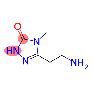 5-(2-aminoethyl)-4-methyl-2,4-dihydro-3H-1,2,4-triazol-3-one(SALTDATA: HCl 0.25H2O)