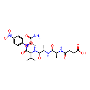 N-succinyl-ala-ala-val-ala*P-nitroanilide