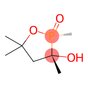 1,2-Oxaphospholan-3-ol, 2,3,5,5-tetramethyl-, 2-oxide, cis- (9CI)