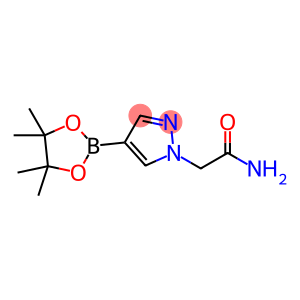 2-(4-(4,4,5,5-Tetramethyl-1,3,2-dioxaborolan-2-yl)-1H-pyrazol-1-yl)acetamide