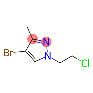 4-BROMO-1-(2-CHLOROETHYL)-3-METHYL-1H-PYRAZOLE