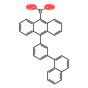 10-(3-(phthalen-1-yl)phenyl)anthracene-9-boronic acid
