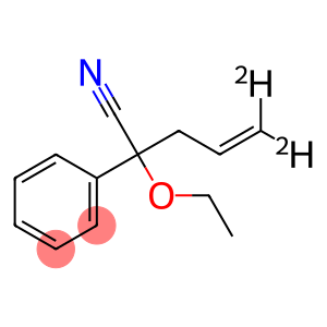 Benzeneacetonitrile, α-ethoxy-α-(2-propenyl-3,3-d2)-