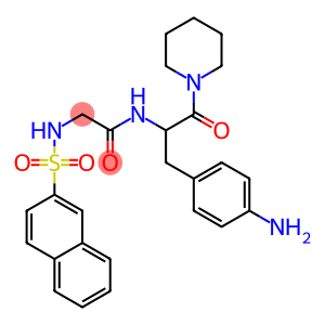 N-alpha-(2-naphthylsulfonylglycyl)-1-(4-aminophenylalanine)piperidide