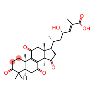 Lanosta-8,24-dien-26-oic acid, 23-hydroxy-3,7,11,15-tetraoxo-, (23S,24E)-