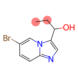 1-(6-bromoH-imidazo[1,2-a]pyridin-3-yl)propan-1-ol