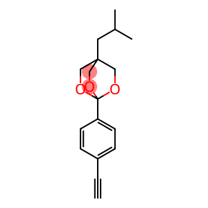 2,6,7-Trioxabicyclo[2.2.2]octane, 1-(4-ethynylphenyl)-4-(2-methylpropyl)-