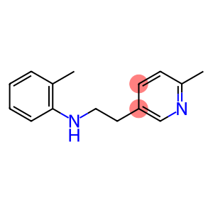 2-methyl-N-[2-(6-methyl-3-pyridinyl)ethyl]aniline