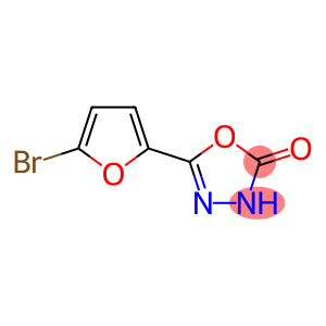 5-(5-bromo-2-furyl)-1,3,4-oxadiazol-2(3h)-one