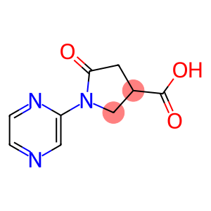 5-OXO-1-PYRAZIN-2-YLPYRROLIDINE-3-CARBOXYLIC ACID