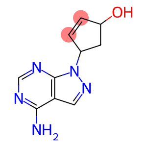 2-Cyclopenten-1-ol, 4-(4-amino-1H-pyrazolo[3,4-d]pyrimidin-1-yl)-