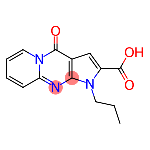 Pyrido[1,2-a]pyrrolo[2,3-d]pyrimidine-2-carboxylic acid, 1,4-dihydro-4-oxo-1-propyl-