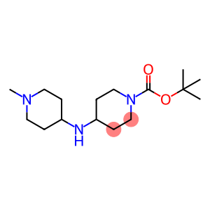 tert-Butyl 4-((1-methylpiperidin-4-yl)amino)piperidine-1-carboxylate