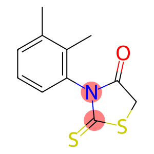 3-(2,3-二甲基苯基)-2-硫基亚甲基-1,3-四氢噻唑-4-酮
