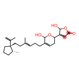 4-[[3,6-Dihydro-6-hydroxy-5-[4-methyl-6-[2-methyl-1-(1-methylethenyl)cyclopentyl]-3-hexenyl]-2H-pyran]-2-yl]-5-hydroxy-2(5H)-furanone