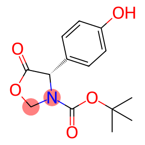 1,1-Dimethylethyl (4S)-4-(4-hydroxyphenyl)-5-oxo-3-oxazolidinecarboxylate