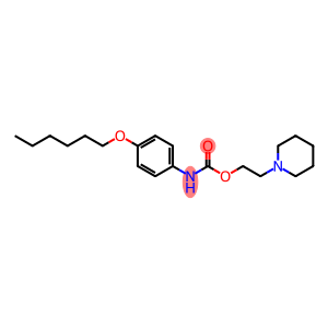 Carbamic acid, N-[4-(hexyloxy)phenyl]-, 2-(1-piperidinyl)ethyl ester