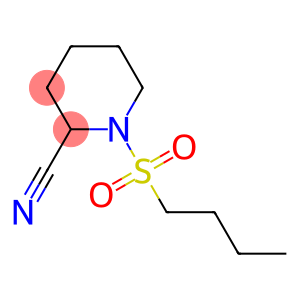 1-(butylsulfonyl)piperidine-2-carbonitrile