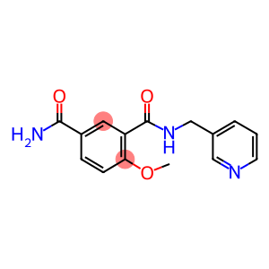 3-carbamyl-(3'-picolyl)-4-methoxy-1-benzamide